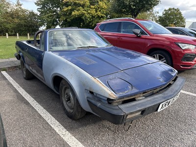 Lot 215 - 1982 Triumph TR7 Convertible, 1998cc engine, chassis no. SATTPADJ7AA406472, reg. no. XRW 157X.