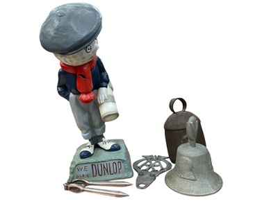 Lot 2574 - Dunlop advertising figure and sundries