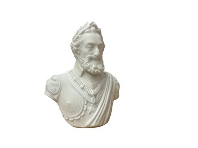 Lot 105 - Sevres bust of King Henry (Henri) IV of France
