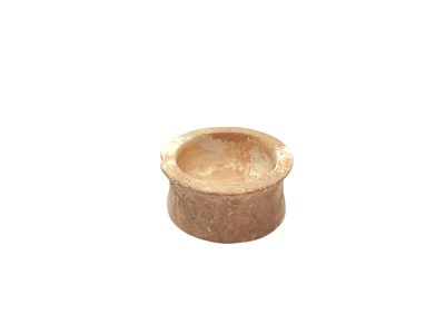 Lot 2523 - Small Egyptian alabaster bowl