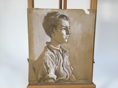 Lot 943 - *Mary Millar Watt - group of work on paper from St Ives School of art, subjects including fellow students Wilhemina Barns-Graham, Leonard Fuller, Majorie Mostyn and others