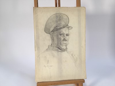 Lot 943 - *Mary Millar Watt - group of work on paper from St Ives School of art, subjects including fellow students Wilhemina Barns-Graham, Leonard Fuller, Majorie Mostyn and others