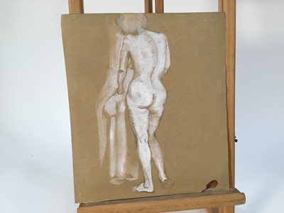 Lot 943 - *Mary Millar Watt - group of work on paper from St Ives School of art, subjects including fellow students Wilhemina Barns-Graham, Leonard Fuller, Majorie Mostyn and others