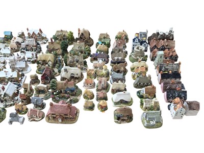 Lot 5094 - Three boxes of Lilliput Lane cottages, together with two other boxes of cottage ware and other ceramics (5 boxes)