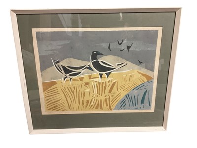 Lot 1138 - Woodblock print signed Power