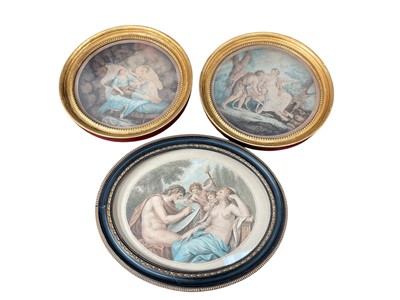 Lot 1146 - Three 19th century stipple engravings