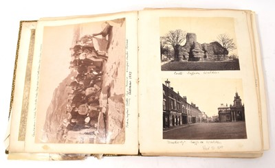 Lot 701 - 19th century photograph album relating to Lt Col William Edward Roberts