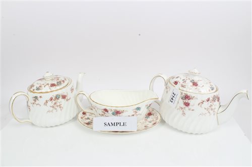 Lot 2143 - Extensive Minton Ancestral tea and dinner...