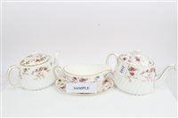 Lot 2143 - Extensive Minton Ancestral tea and dinner...