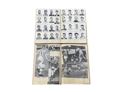 Lot 1462 - Quantity of football scrapbooks 1940s-1980s