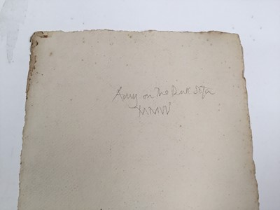 Lot 934 - *Mary Millar Watt (1924-2023) group of unframed works on paper including watercolour portraits, Lavenham church, Jamaican views and others, 21 in total