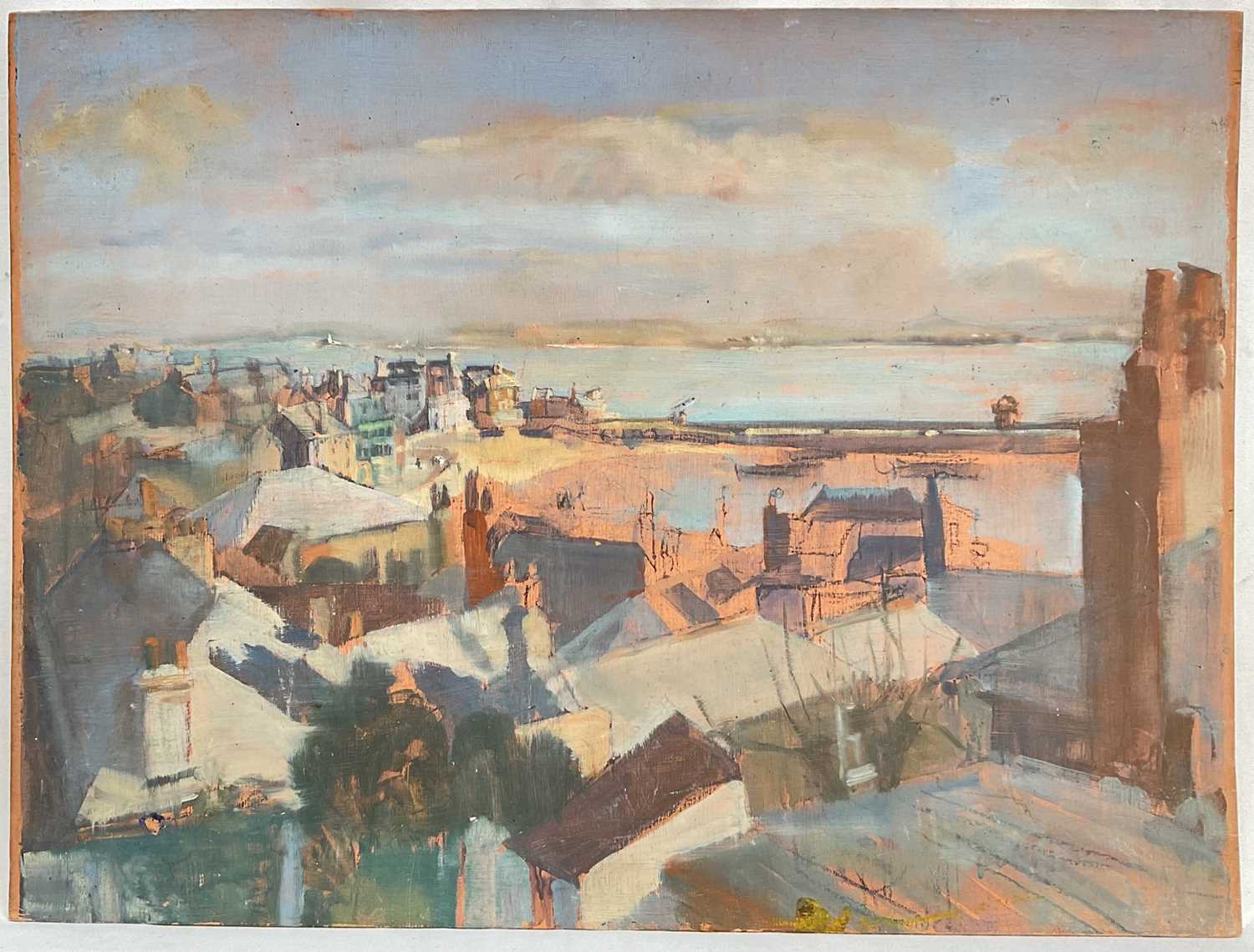 Lot 938 - *Amy Millar Watt (1900-1956) three oils on panel, St Ives harbour