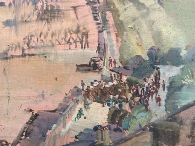 Lot 938 - *Amy Millar Watt (1900-1956) three oils on panel, St Ives harbour