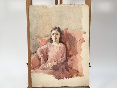 Lot 937 - *Amy Millar Watt (1900-1956) collection of works on paper, mostly portraits, also landscapes, unframed (28)
