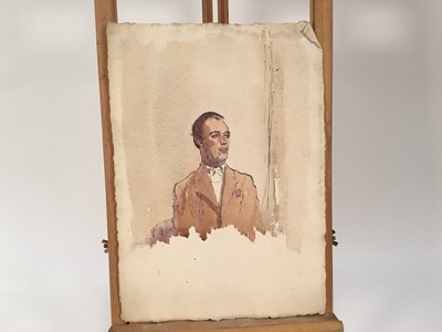 Lot 937 - *Amy Millar Watt (1900-1956) collection of works on paper, mostly portraits, also landscapes, unframed (28)