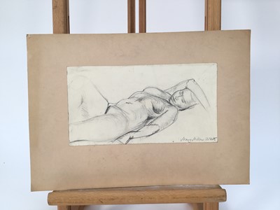 Lot 935 - *Mary Millar Watt (1924-2023) collection of works on paper, various subjects and media, including a printing block