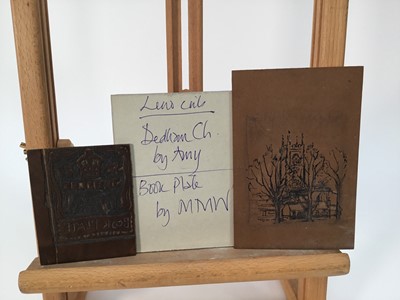 Lot 935 - *Mary Millar Watt (1924-2023) collection of works on paper, various subjects and media, including a printing block