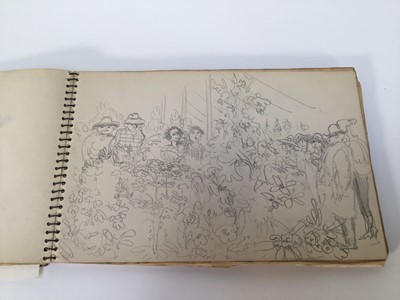 Lot 935 - *Mary Millar Watt (1924-2023) collection of works on paper, various subjects and media, including a printing block