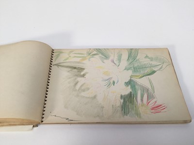 Lot 935 - *Mary Millar Watt (1924-2023) collection of works on paper, various subjects and media, including a printing block