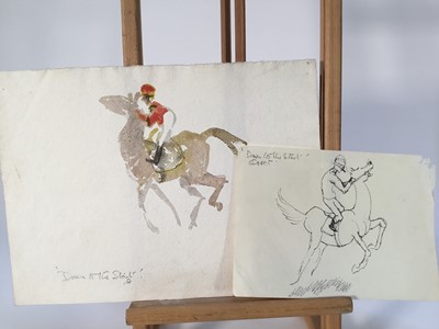 Lot 939 - *Mary Millar Watt (1924-2023) large collection of works on paper, oils on canvas board and other works, landscapes etc