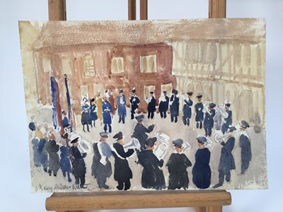 Lot 939 - *Mary Millar Watt (1924-2023) large collection of works on paper, oils on canvas board and other works, landscapes etc