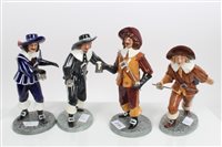 Lot 2151 - Four Royal Doulton limited edition figures - D'...
