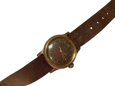 Lot 48 - WWII Mido Multifort military wristwatch