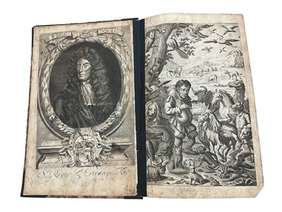 Lot 1695 - Aesop's Fables, by Sir Roger L'Estrange, 1704 4th edition, in two parts, folio size, marbled board ends