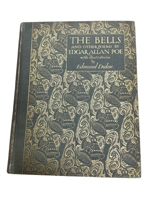 Lot 1691 - Edgar Allan Poe - The Bells, illustrated Edmund Dulac, Hodder & Stoughton, tooled cloth binding, good clean copy