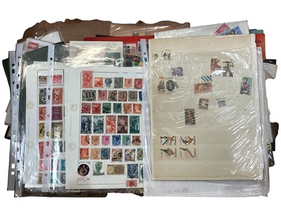 Lot 1530 - World stamps in large box, Pakistan, Poland, early Russian etc