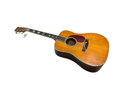 Lot 2254 - C.F. Martin D45 style guitar, serial number 236985, believed to be a replica