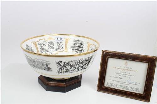 Lot 2168 - Royal Worcester limited edition 'The Silverer...