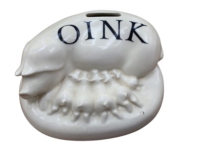 Lot 1199 - Emma Bridgewater Oink piggy bank