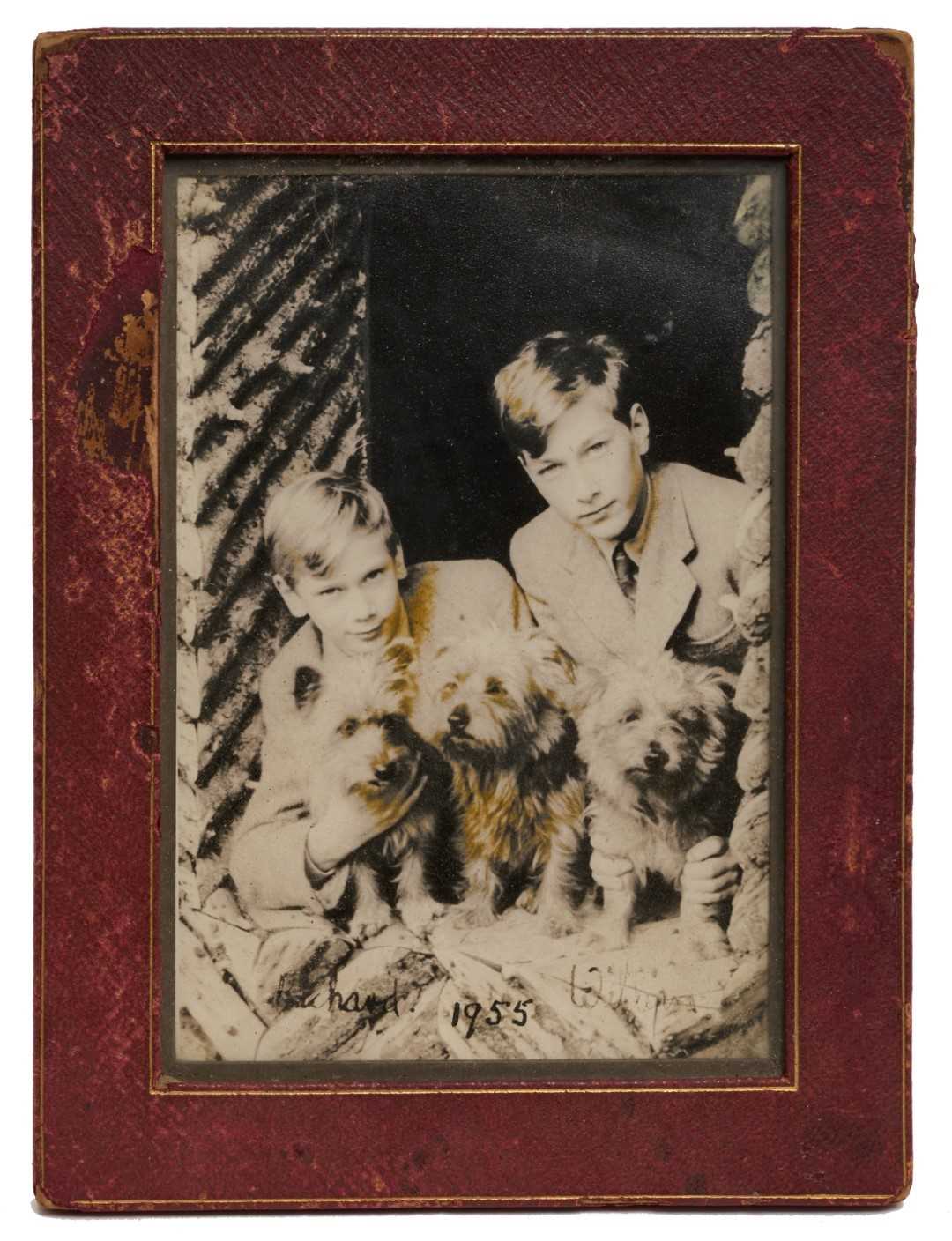 Lot 50 - T.R.H. Prince William and Prince Richard (now Duke of Gloucester) signed 1950s presentation portrait photograph