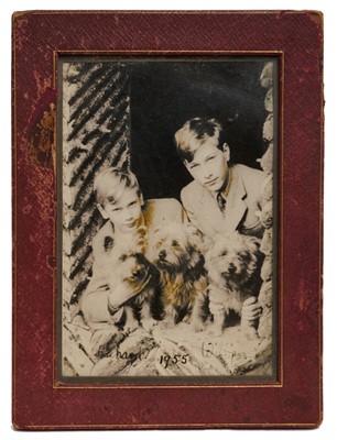 Lot 50 - T.R.H. Prince William and Prince Richard (now Duke of Gloucester) signed 1950s presentation portrait photograph
