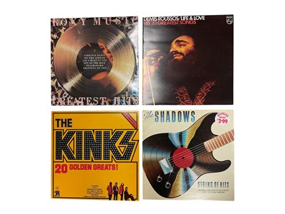 Lot 2234 - Three cases of LP records including Rolling Stones, Tom Jones, Fleetwood Mac, Cream, Roxy Music, 10cc, etc