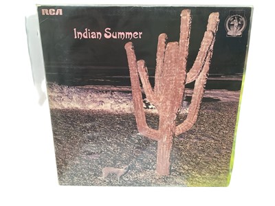 Lot 2237 - Indian Summer LP - NE3 together with three LP's by Amon Duul