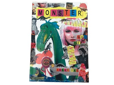 Lot 2239 - Selection of written and visual works from Street Value project including Issues One & Two of British Sub Culture publications Monster-published by Sparkfilms TV together with framed digital...