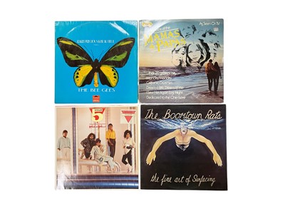 Lot 2244 - One large bag of LP records including Rolling Stones, Roxy Music, Soft Cell, Beatles, Happy Mondays, Steely Dan, The Doors, Cream, Dr. Feelgood, Supertramp and The Byrds, conditions vary