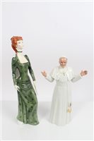 Lot 2170 - Two Royal Doulton figures - His Holiness Pope...