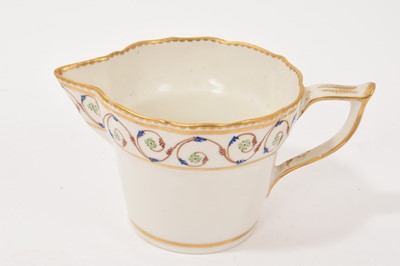 Lot 38 - Derby bucket shaped milk jug, circa 1795