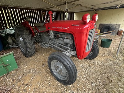 Lot 1963 Massey Ferguson 35X, chassis no. 304740, reg. no. 558 AOO.