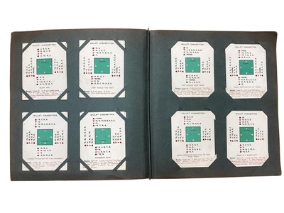 Lot 1491 - Cigarette cards small album of large cards, including Golf plus one other album of dogs (2)