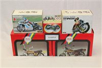 Lot 2805 - Selection of boxed motorbikes by Polistil -...