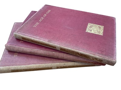 Lot 1632 - Percy Macquoid - A History of English Furniture; The age of Oak, The age of Walnut, The age of Satinwood, all first editions 1904-1908