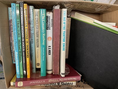 Lot 1623 - Collection of books on railway and similar. (5 boxes)
