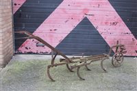 Lot 3896 - Garretts patent horse hoe