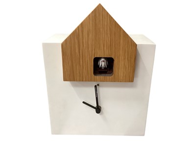 Lot 2698 - Italian Diamantini & Domeniconi cuckoo clock with quartz mechanism.