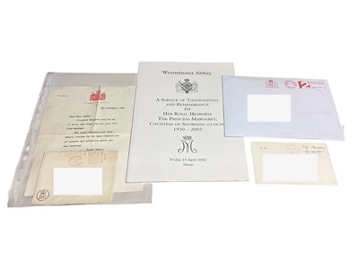 Lot 24 - A group of Official Royal ephemera including Ceremonial for the Marriage of H.R.H. The Prince of Wales to Lady Diana Spencer 1981, Order of Service of Thanksgiving and Remembrance for H.R.H. The P...