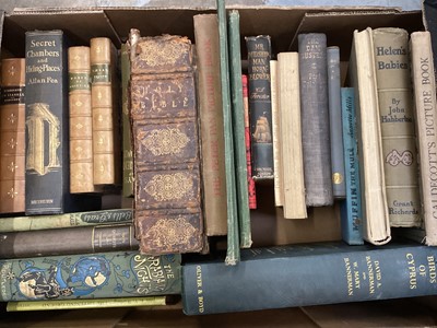 Lot 1663 - Box of decorative and antiquarian books
